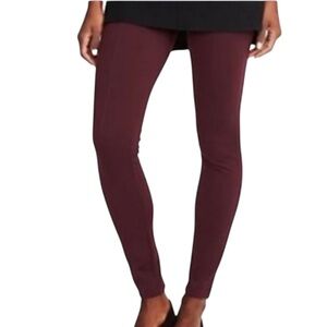 Old Navy Stevie High Rise Ponte Skinny Ankle Pants Brown Tupelo M